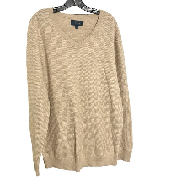 Fairlane Men's V-neck Cotton/ Cashmere blend XL - Picture 1 of 11
